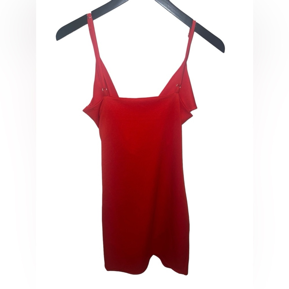 Women’s Red fitted dress, Size: Medium / 6-10 - Picture 2 of 2